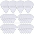 thumbnail image 1 of 20pcs Triangle Powder Puff, Loose Powder Puffs Makeup Puff for Face Powder, Setting Powder Puff for Make Up, Face Puff Pads for Press Powder, Sponge Powder Applicator for Face and Eye (White), 1 of 5