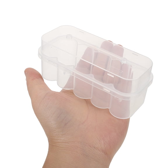 20pcs 7ml Clear Vial Organizer Box for Refrigerator - Compact Plastic Storage Case for Injection Vials, Essential Oils, Labs, Microtube Management