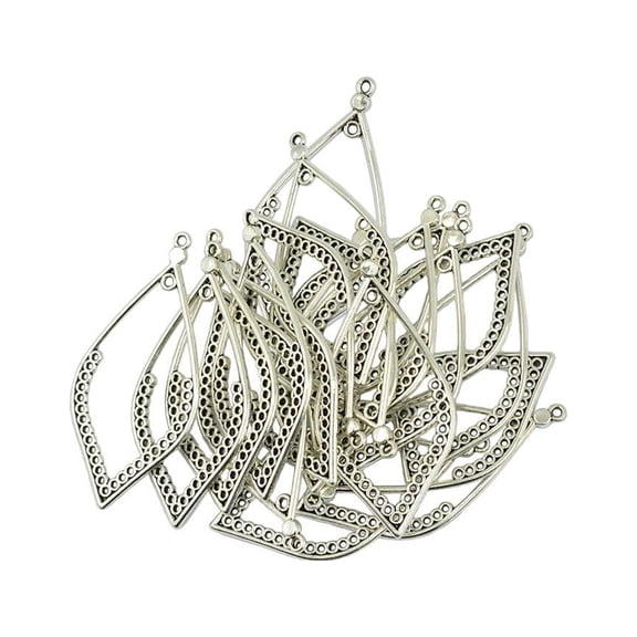 20pcs Vintage Chandelier Earring Water Drop Dangle DIY Finding Making Craft , 26.5mm