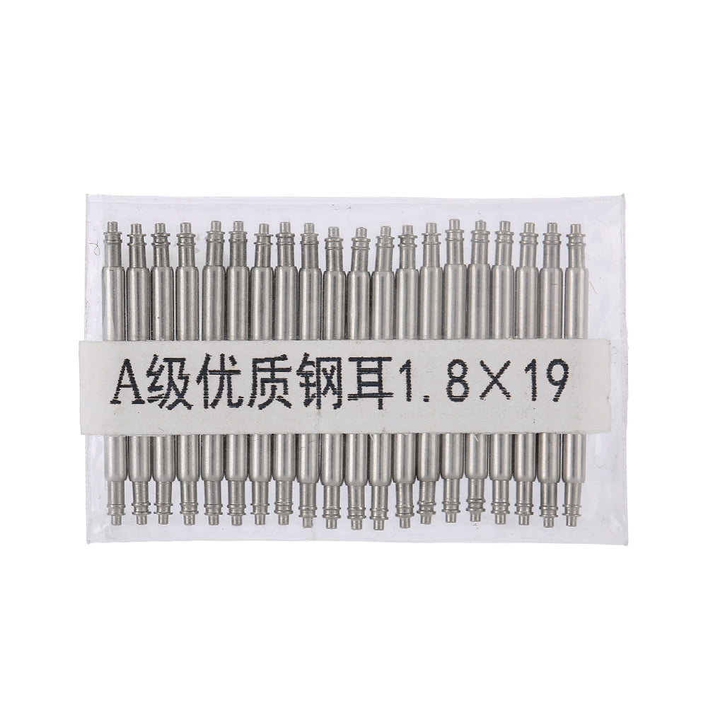 20pcs Watch Pin Bar Spring Bars Watches Strap Link Wristwatch Band