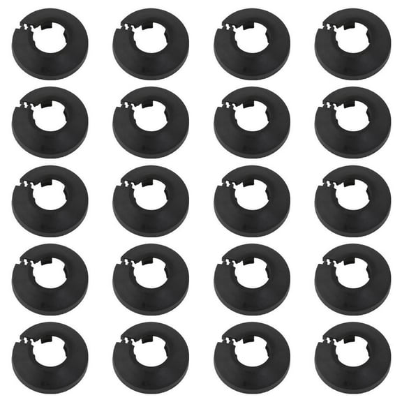 20pcs Water Pipe Cover Pipe Collar Decoration PP Radiator Escutcheon Pipe Covers For Angle Valves Faucet Accessories