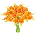 thumbnail image 1 of 20pcs White Fake Flowers Artificial Calla Lily Silk Flowers 13.4" for Mother's Day Easter Home Kitchen & Wedding, 1 of 5