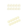thumbnail image 1 of 20pcs Wooden Fairy Window Embellishments Blank Shapes Windows Cut Out DIY Craft Fairy Door Decoration, 1 of 9