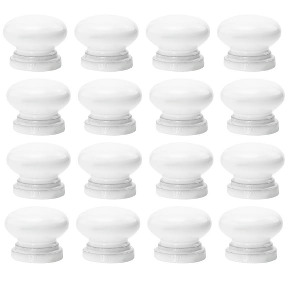 20pcs Wooden Knobs Furniture Knobs Drawer Knobs Cabinet Handles Pull Handles