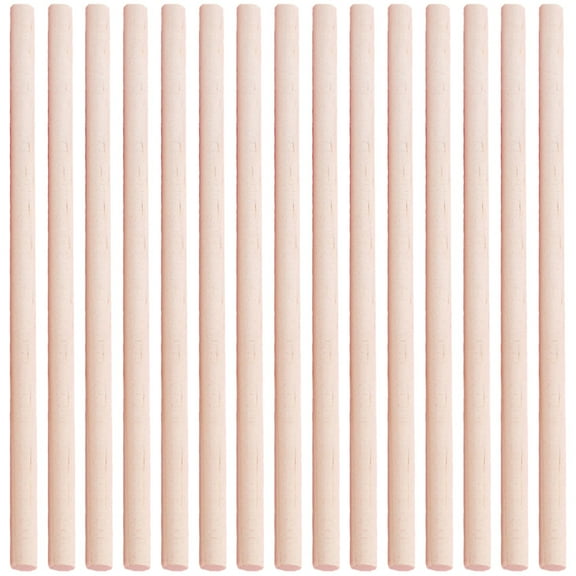 OUNONA Set of 20 Wooden Music Sticks for Percussion Playing and Skill Development