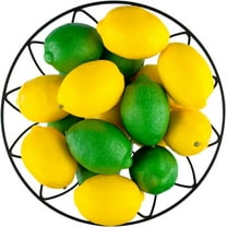 20pcs Yellow Artificial Lemons,Fake Fruit Lemons Artificial Lifelike Simulation Lemon for Home House Kitchen Party Decoration