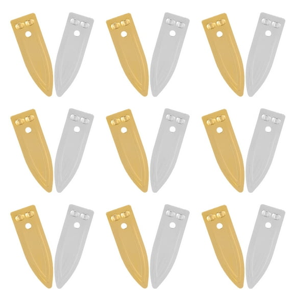 20pcs Zinc Copper Electrode Strips for DIY Power Generation Fruit Battery Electrodes Kit for Science Experiments Accurate Results for Students