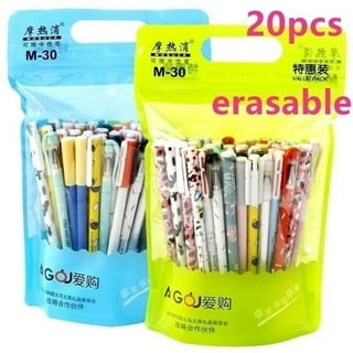 Penagic - Gel Pens 24 Colors, Ball Point Pens Fine Point, 0.5 mm Ink Pen,  Note Taking Pens for Japanese Korean Office School Stationery Supplies