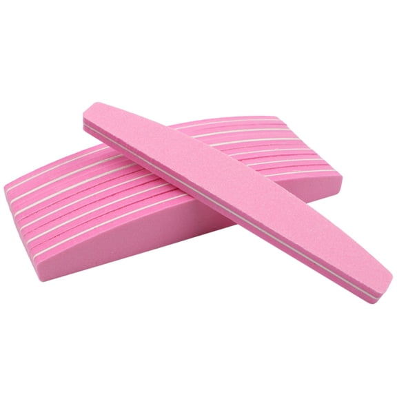 20pcs/lot Double-sided Sponge Nail File Nail Blocks Colorful Gel Nail Polish Sanding Buffer Nail Polishing Manicure Tool