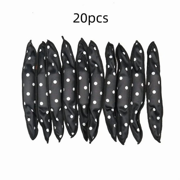 20pcs/lot Foam Rollers Hair Curlers Heatless Soft Pillow Hair Rollers Set Flexible Foam Sponge Hair Care DIY Hair Styling Tools