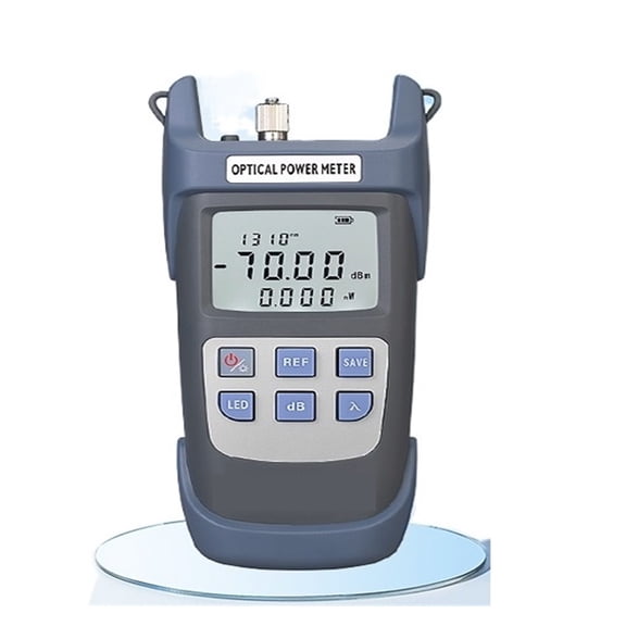 20pcs/set FTTH Fiber Optic Tool Kit With Fiber Cleaver -70~+10dBm Optical Power Meter,Visual Fault Locator 10mw ,Portable