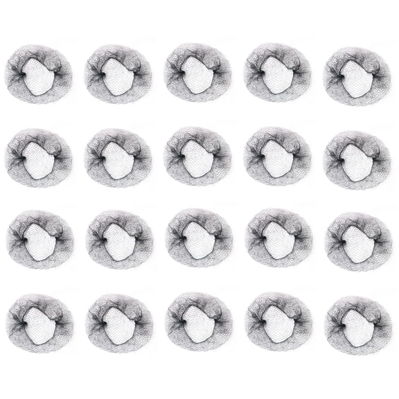 20pcs/set Hair Net for Women Dance Hair Net For Buns Individual Wrap Wigs Net