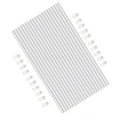 thumbnail image 1 of 20pieces Clear Plant with Fix Clip Set 17inch Stakes for Flowers and Houseplants Completed Plant Nurturing Set, 1 of 9