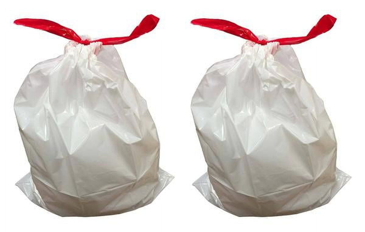 20pk Replacement Durable Garbage Bags, Fits Simplehuman® 'size “C”', 10-12L  / 2.6-3.2 Gallon 