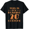 thumbnail image 1 of 20s Costume 1920s Outfit Twenties Theme Party Women Men T-Shirt, 1 of 6