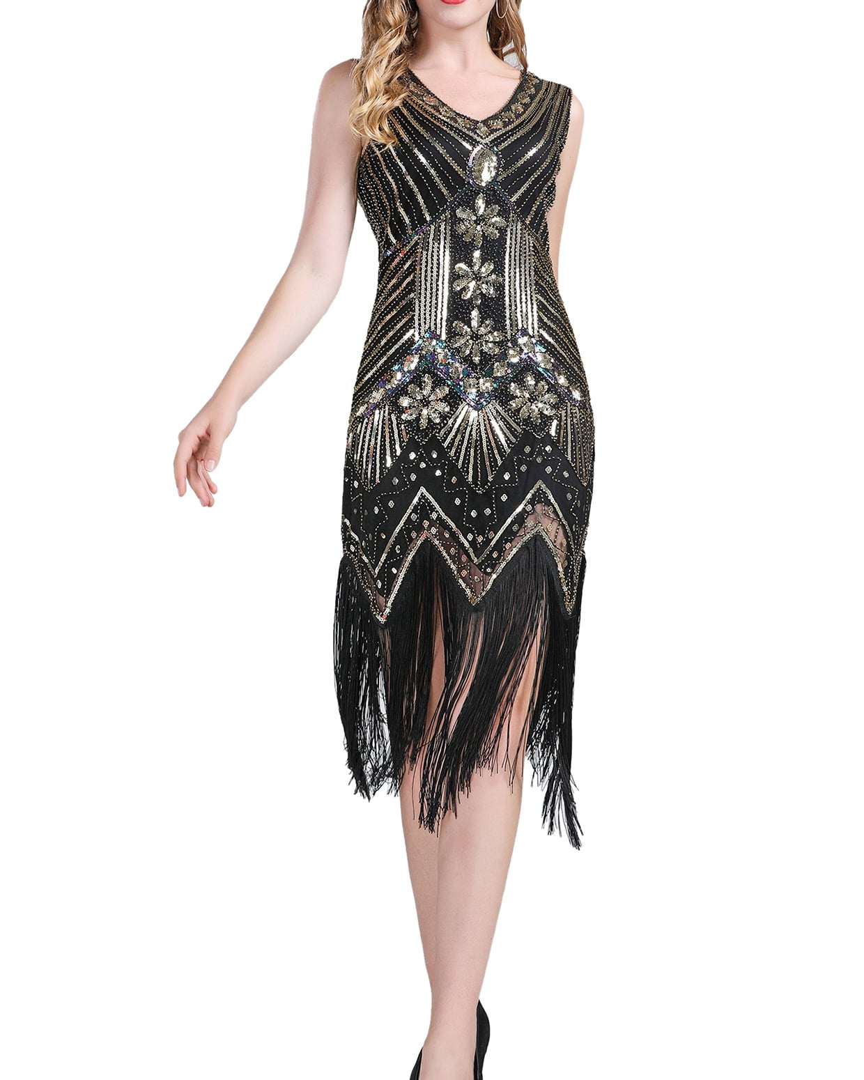 strapless open back dress Gatsby Costume – Women - Adult Costumes main image 0