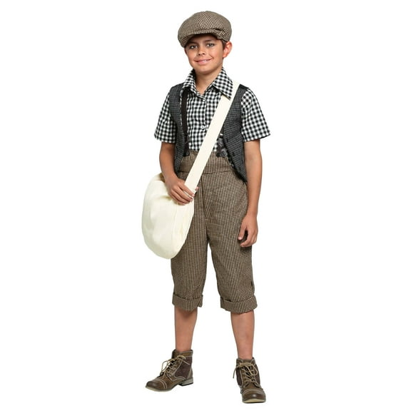 20s Newsie Kid's Costume