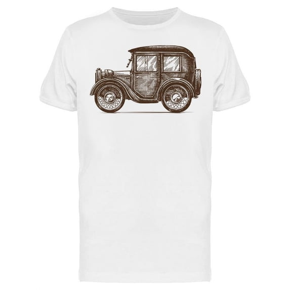 20s Vintage Car T-Shirt Men -Image by Shutterstock, Male x-Large