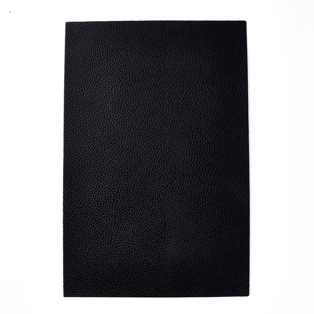 20sheets Imitation Leather Fabric Sheets for Garment Accessories Black 30x20x0.05cmDIY