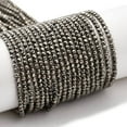 thumbnail image 1 of 20strands Electroplate Glass Beads Strands Full Plated Faceted Round Platinum Plated 2mm Hole: 0.7mm about 160~178pcs/strand 34.5~36cm, 1 of 5