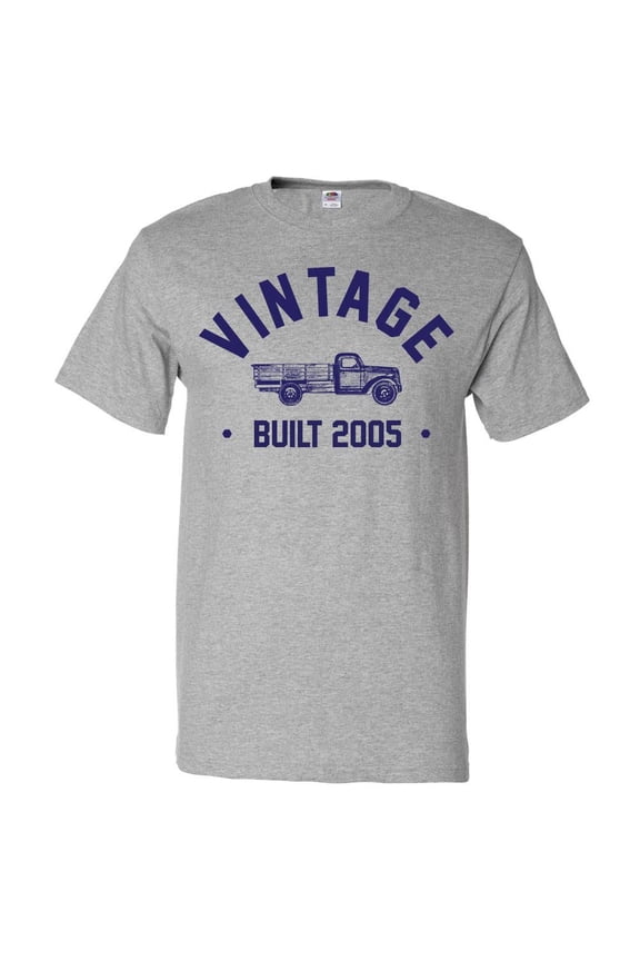 21st Birthday Gift T shirt 21 Years Old Present 2005 Truck Tee