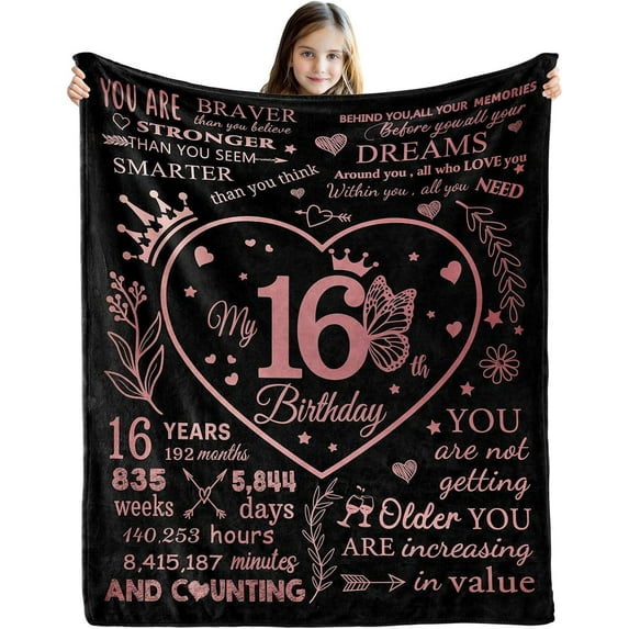20th Birthday Gifts for Girls Flannel Blanket Birthday Gifts for Her 20th Birthday Decorations Blanket Best Girls Birthday Presents for 20 Year Old Girls Birthday Gifts for Daughter Niece