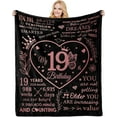 thumbnail image 1 of 20th Birthday Gifts for Girls Flannel Blanket Birthday Gifts for Her 20th Birthday Decorations Blanket Best Girls Birthday Presents for 20 Year Old Girls Birthday Gifts for Daughter Niece, 1 of 6