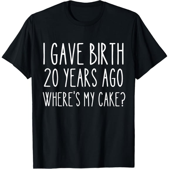 20th Birthday Mom Squad 20 year old Child Son Daughter Gift T-Shirt mens t shirt，black，women，funny，misfits，men，journey