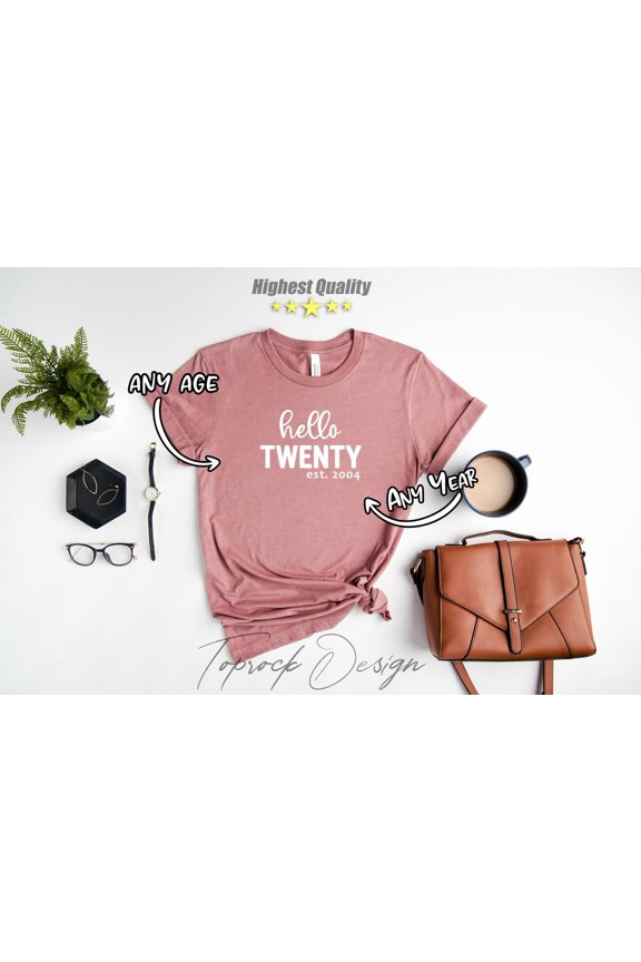 20th Birthday Shirt, 20th Birthday, 20th Birthday, 20th Birthday, 20th Birthday Shirt, Sweet Birthday, Birthday For Her or Him All Size S-5Xl