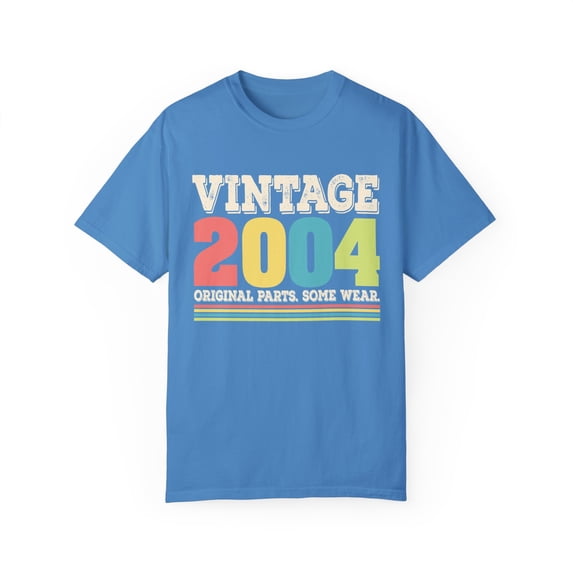 20th Birthday Shirt Unisex Comfort Colors Shirt