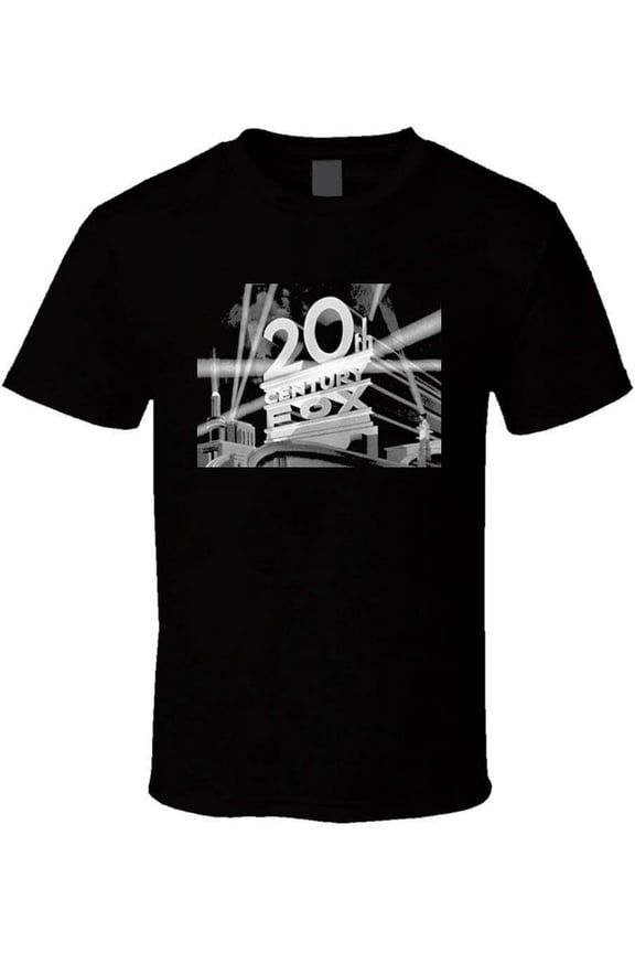 20th Century Fox Retro Spotlight Logo - Cool Retro Film Cinema t-Shirts T Shirt