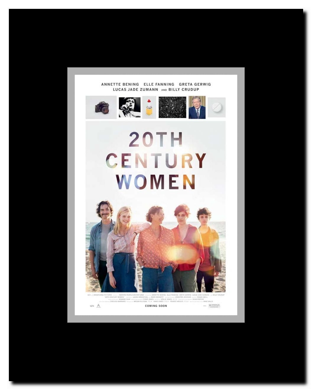 20th Century Women Framed Movie Poster