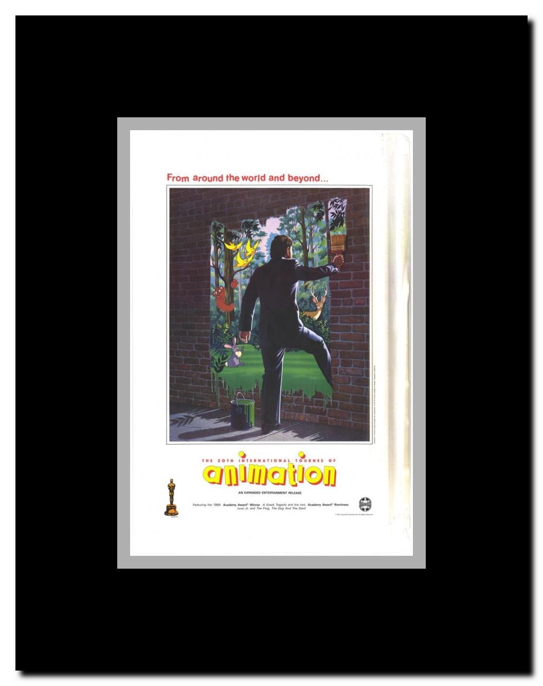 20th International Tournee of Animation Framed Movie Poster