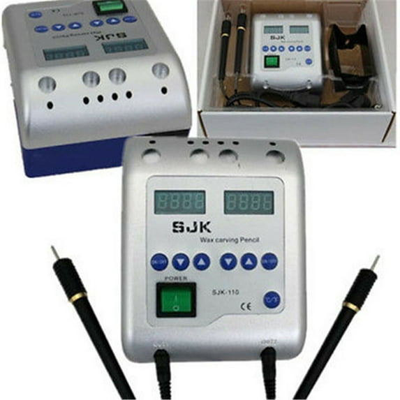 20w Dental Lab Digital Electric Wax Carver Knife Dual Carving Pen Pencil with 6 Tips