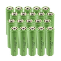 20x 1.2V 4/3A NIMH Rechargeable Button Top Batteries for Shavers, Radios, Toys