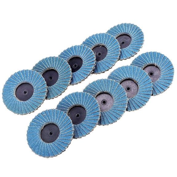 20x 3" Zirconia Quick Lock Sanding Disc 40 Grit Die Grinder Flap Grinding Wheels