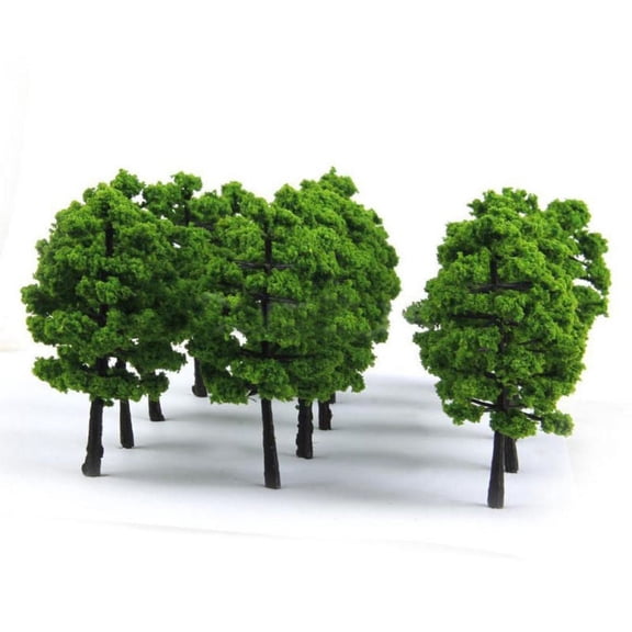 20x 7cm Model Trees for Train Railroad Diorama Wargame Landscape Scenery