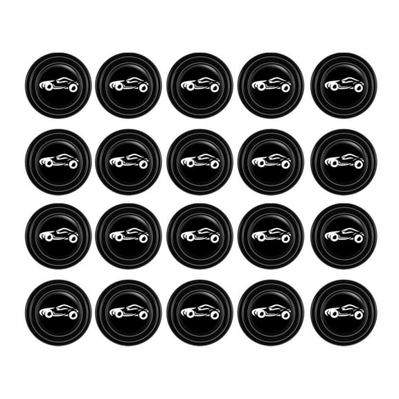 20x Car Door Shock Absorber Silent-Gasket Soundproof Guard Edge Sticker