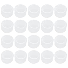 20x Clear Push Button Switch Guard Cover Round Protector Mini Case 22mm Knob