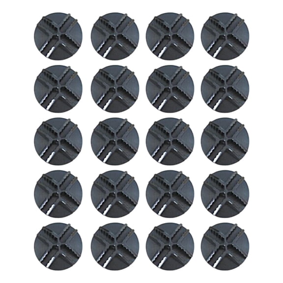 20x Closet Clasp Buckle Clip Replace Repair Spare Parts Grid Connectors Grid Corner Wire Storage s for Storage Cabinet Shelf Black Round