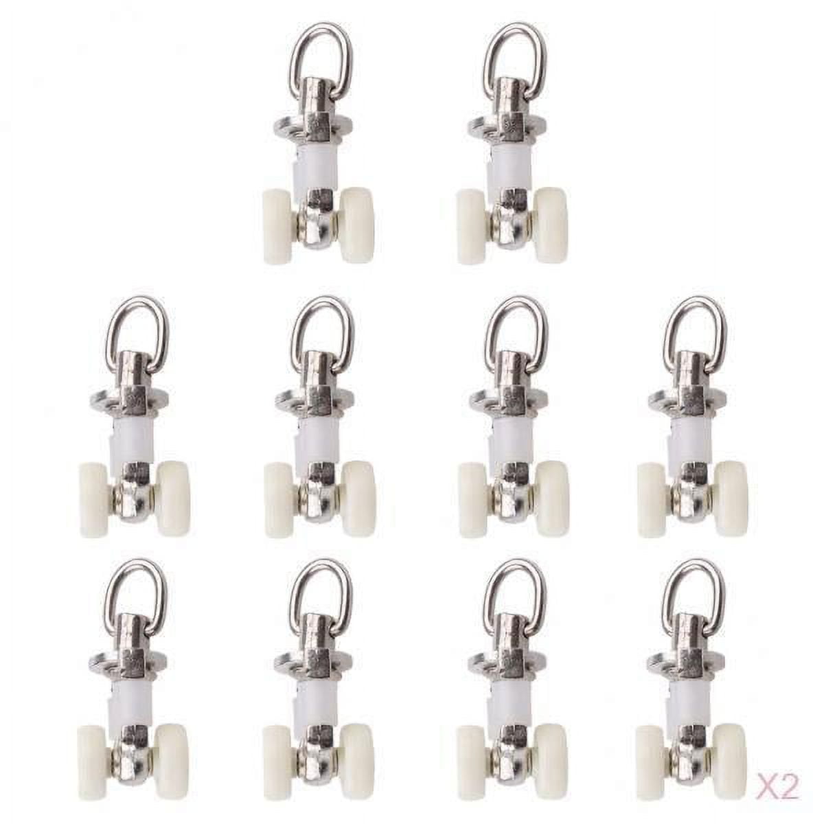 Curtain Tracks Accessories (10 Pack Curtain Track Roller Hooks)