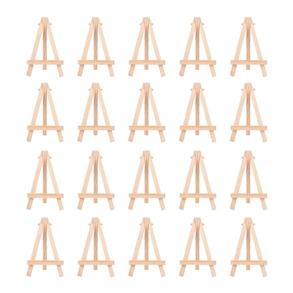 20x Easel Triangles Easel Picture Frame Display for Table Decoration Painting Craft Photo Album Wedding Decoration