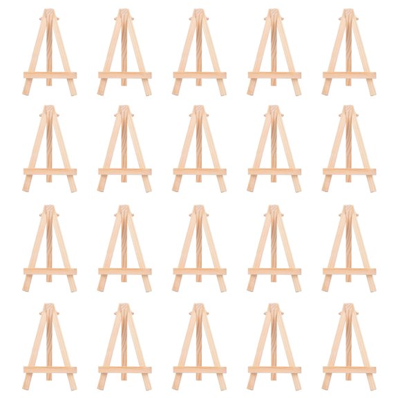 20x Easel Triangles Easel Picture Frame Display for Table Decoration Painting Craft Photo Album Wedding Decoration