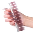 thumbnail image 1 of 20x Full Cover Stickers Tips Manicure Decoration Adhesive Manicure Creative Tips Stickers, 1 of 5