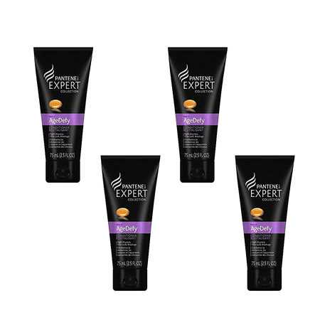 4x Pantene Age Defy Expert Pro-V Travel Size Conditioner 2.5 fl oz (75mL)