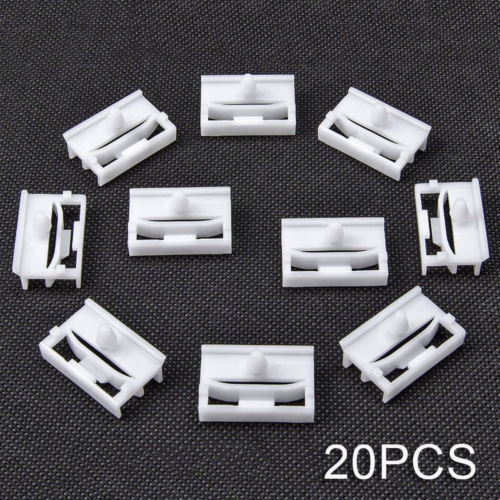 20x Plastic Side Skirt Trim Moulding Car Clips for BMW 3 Series E36 E46 ...