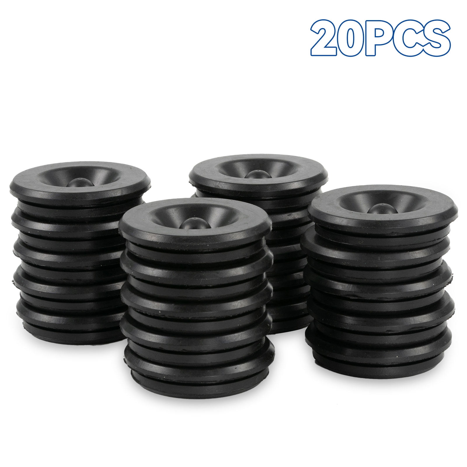 20x Rubber Grease Plug Hub Dust Caps for Dexter EZ Lube Trailer Camper
