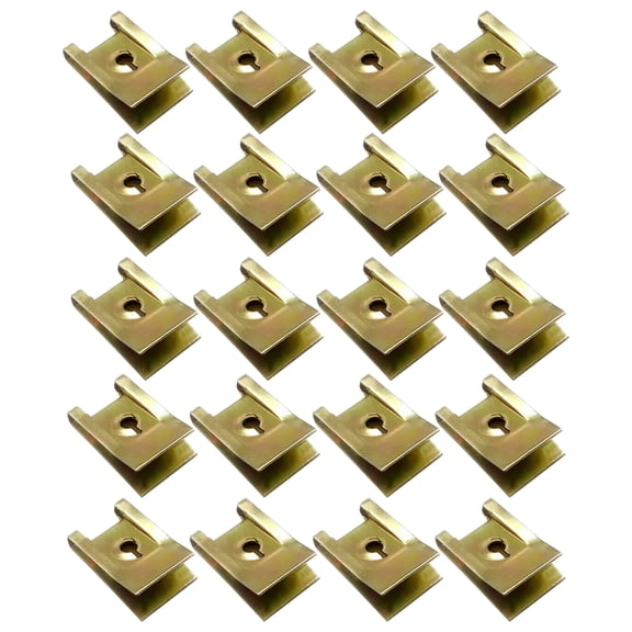 20x Secure Car Parts with High-Quality U-Type Clips Universal for Various Vehicles APPLAYERR Spare Part