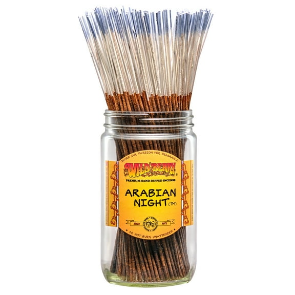 Wild Berry Incense Traditional 11" - Arabian Night - 20 Sticks - USA Wildberry