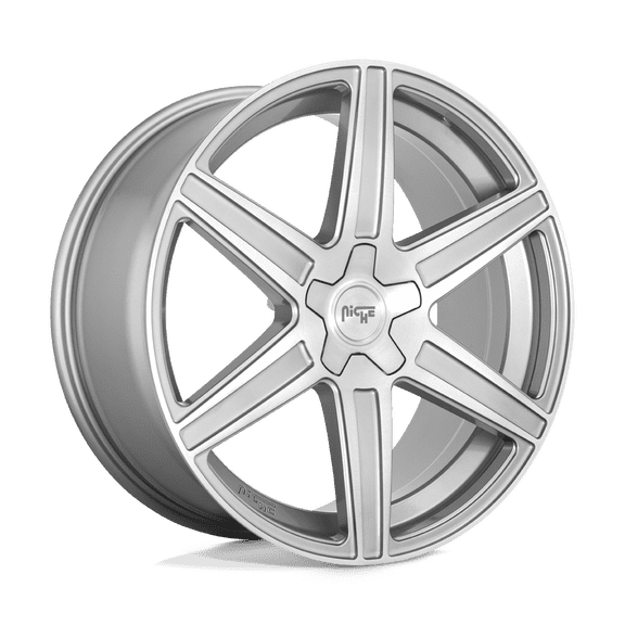 20x10.5 Niche M241 Carina Anthracite And Brushed Tinted Clear Wheel 5x112 (40mm)